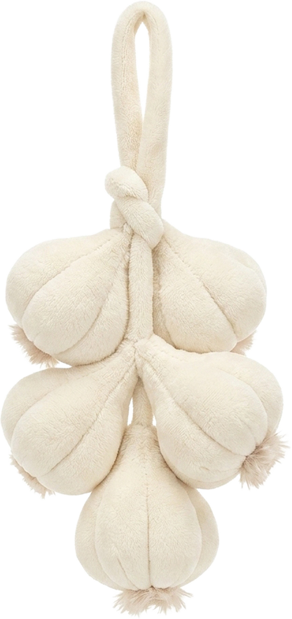 Ivory garlic braid accessory