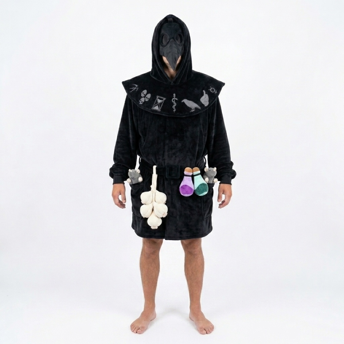 CozyRelic Plague Doctor Costume - Short version worn